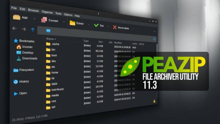 PeaZip 11.3 File Archiver Adds Safer PEA Extraction