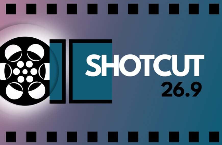 Shotcut 26.9 Video Editor Adds Audio Ducking, FFmpeg 9.0