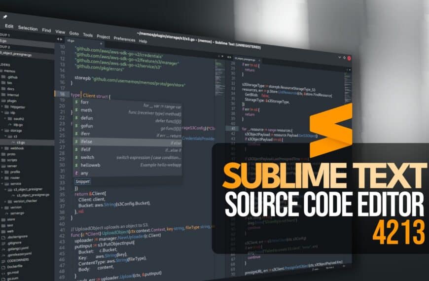 Sublime Text 4213 Code Editor Adds Python 3.14, File Icon Themes