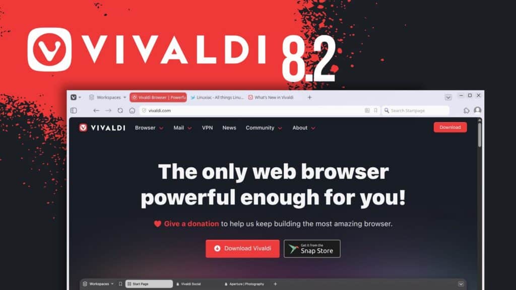Vivaldi 8.2 Adds Address Bar Calculator, Easier PWA Installation