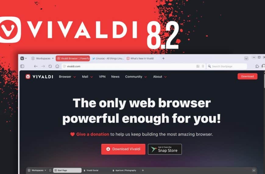 Vivaldi 8.2 Adds Address Bar Calculator, Easier PWA Installation