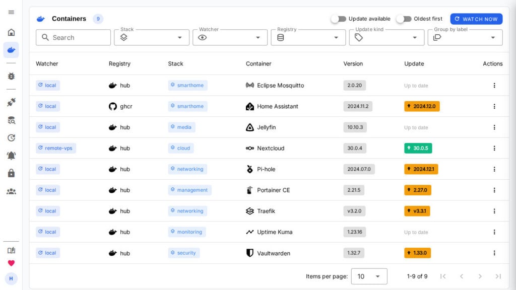 What’s Up Docker UI