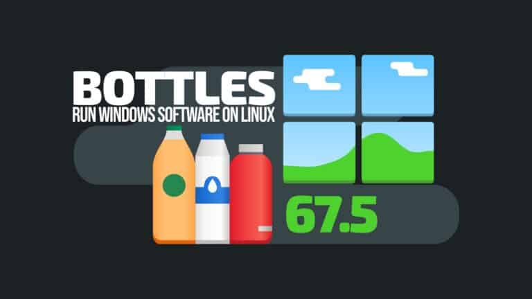 Bottles 67.5 Improves Windows App Installation and Gaming on Linux