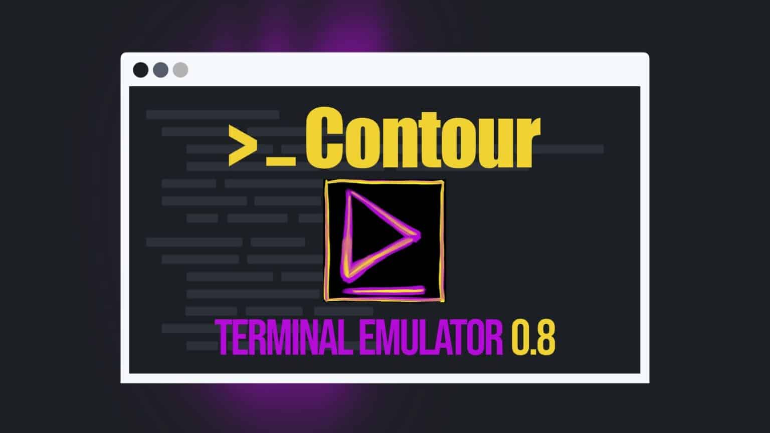 Contour 0.8 Terminal Emulator Adds Command Blocks, Faster Rendering
