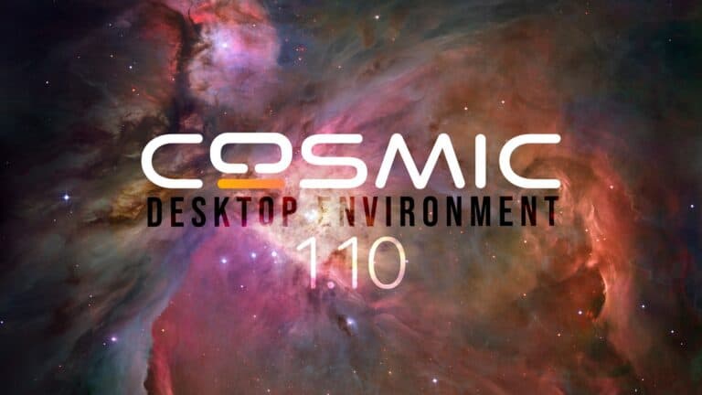 COSMIC Desktop 1.10 Released with Launcher and Compositor Updates