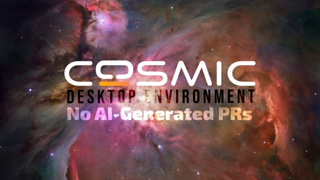 COSMIC Stops Accepting LLM-Generated Content in Pull Requests