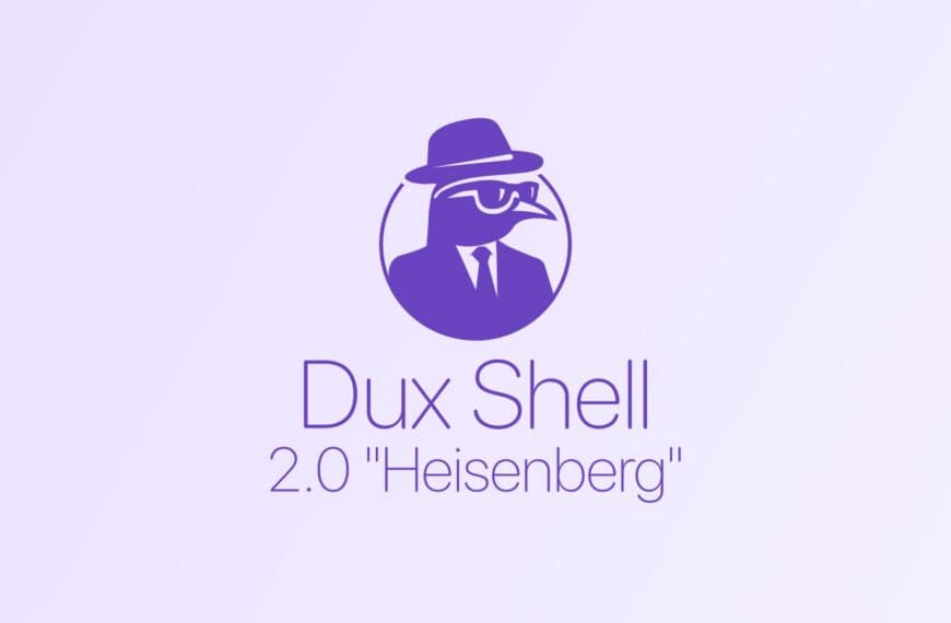 DankMaterialShell Becomes Dux Shell with Major 2.0 Release