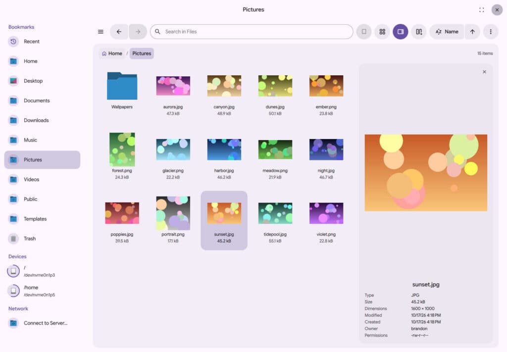 Dux Files is a new file manager from Dux Labs