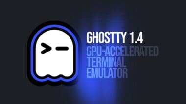 Ghostty 1.4 Terminal Emulator Cuts Memory Usage, Boosts Performance