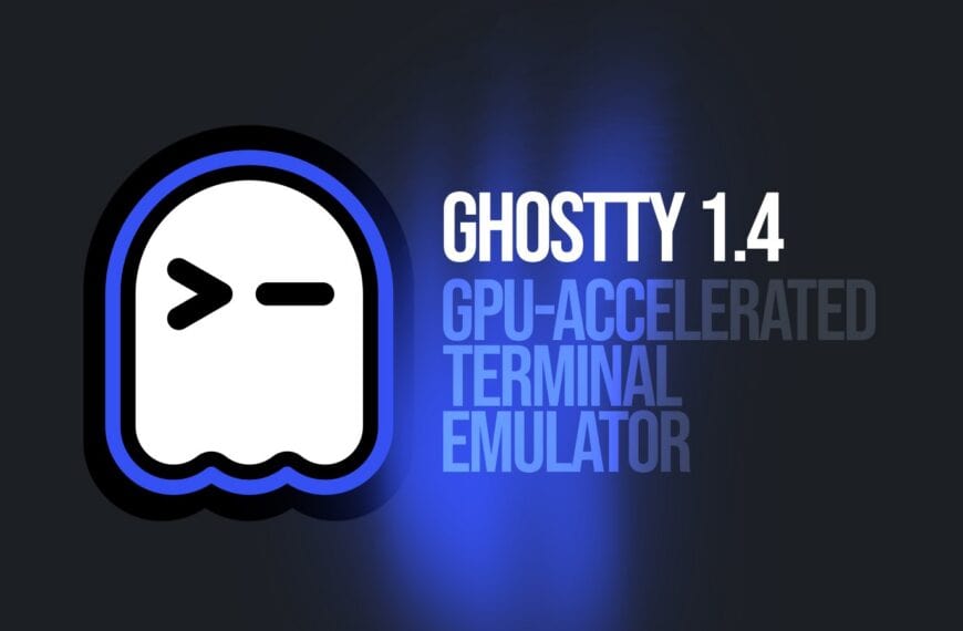 Ghostty 1.4 Terminal Emulator Cuts Memory Usage, Boosts Performance