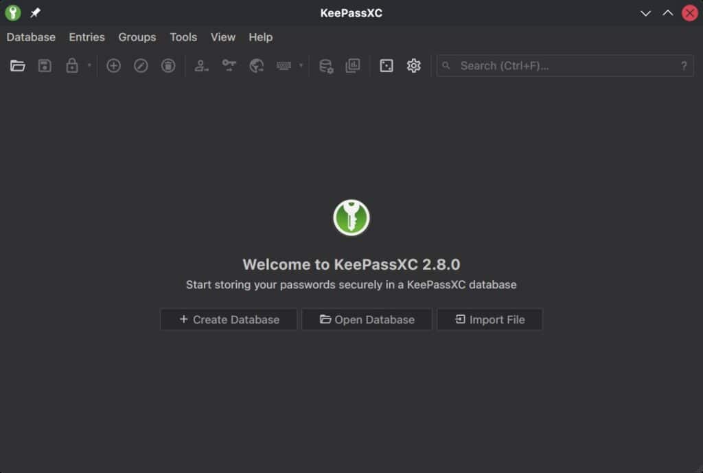 KeePassXC 2.8 Password Manager