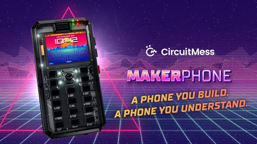 MAKERphone 2.0 Is an Open, Hackable 4G Phone You Build Yourself