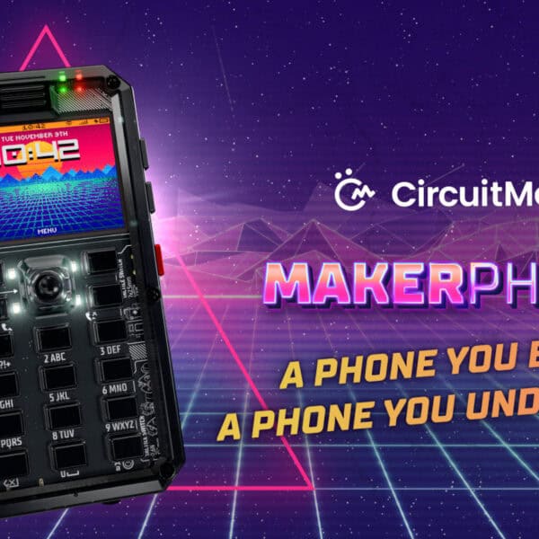 MAKERphone 2.0 Is an Open, Hackable 4G Phone You Build Yourself