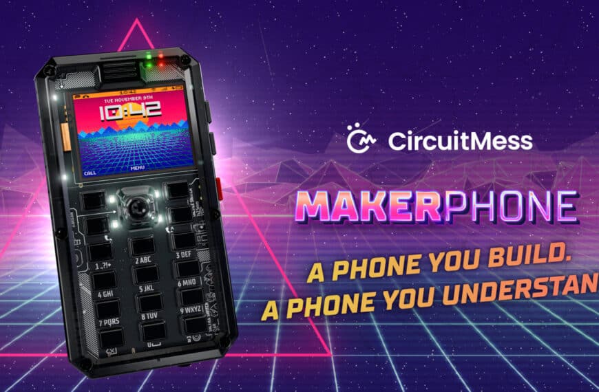 MAKERphone 2.0 Is an Open, Hackable 4G Phone You Build Yourself