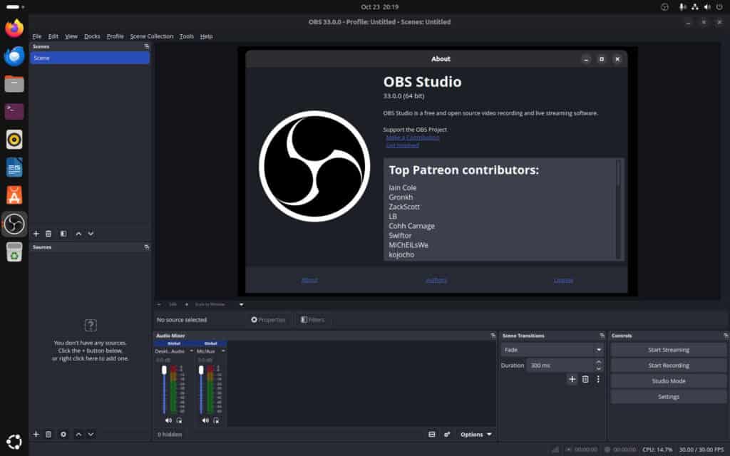 OBS Studio 33.0