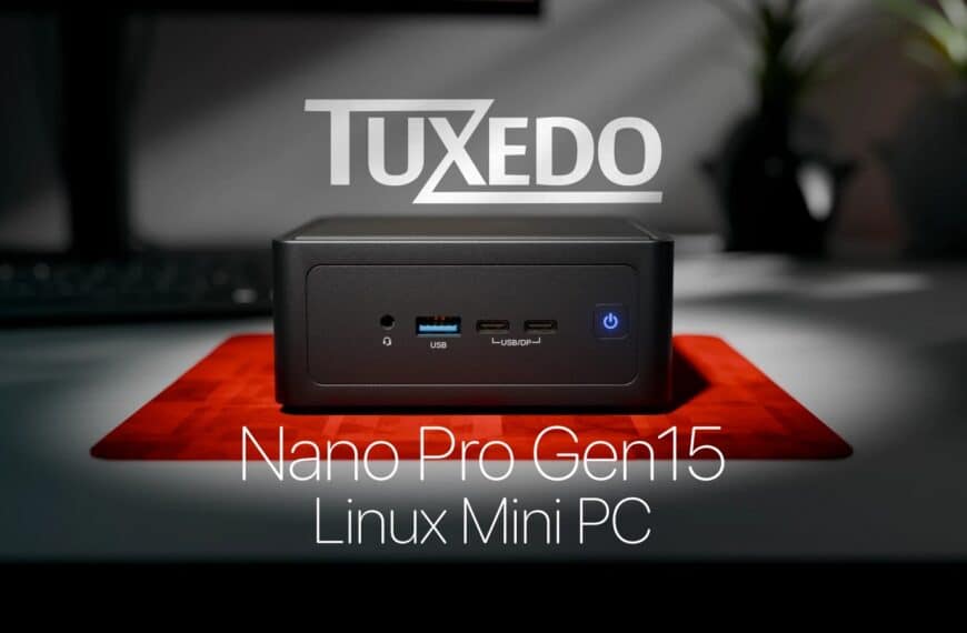 TUXEDO Nano Pro Gen15 Linux Mini PC Packs 16 Cores into a Tiny Chassis