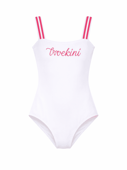 Love White Kids Swimsuit