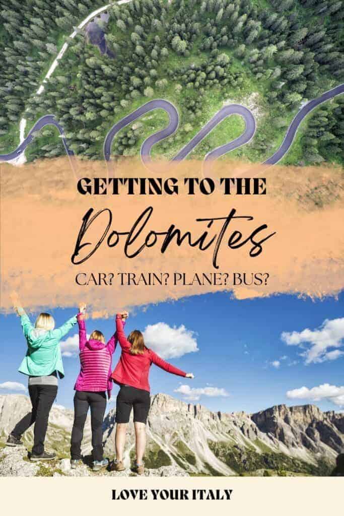 How to get to the Dolomites? Easy! The best way is flying into Venice and then driving a car. But there are other options: buses, trains, and even planes - sort of. Find out the best way to get to Dolomites here!