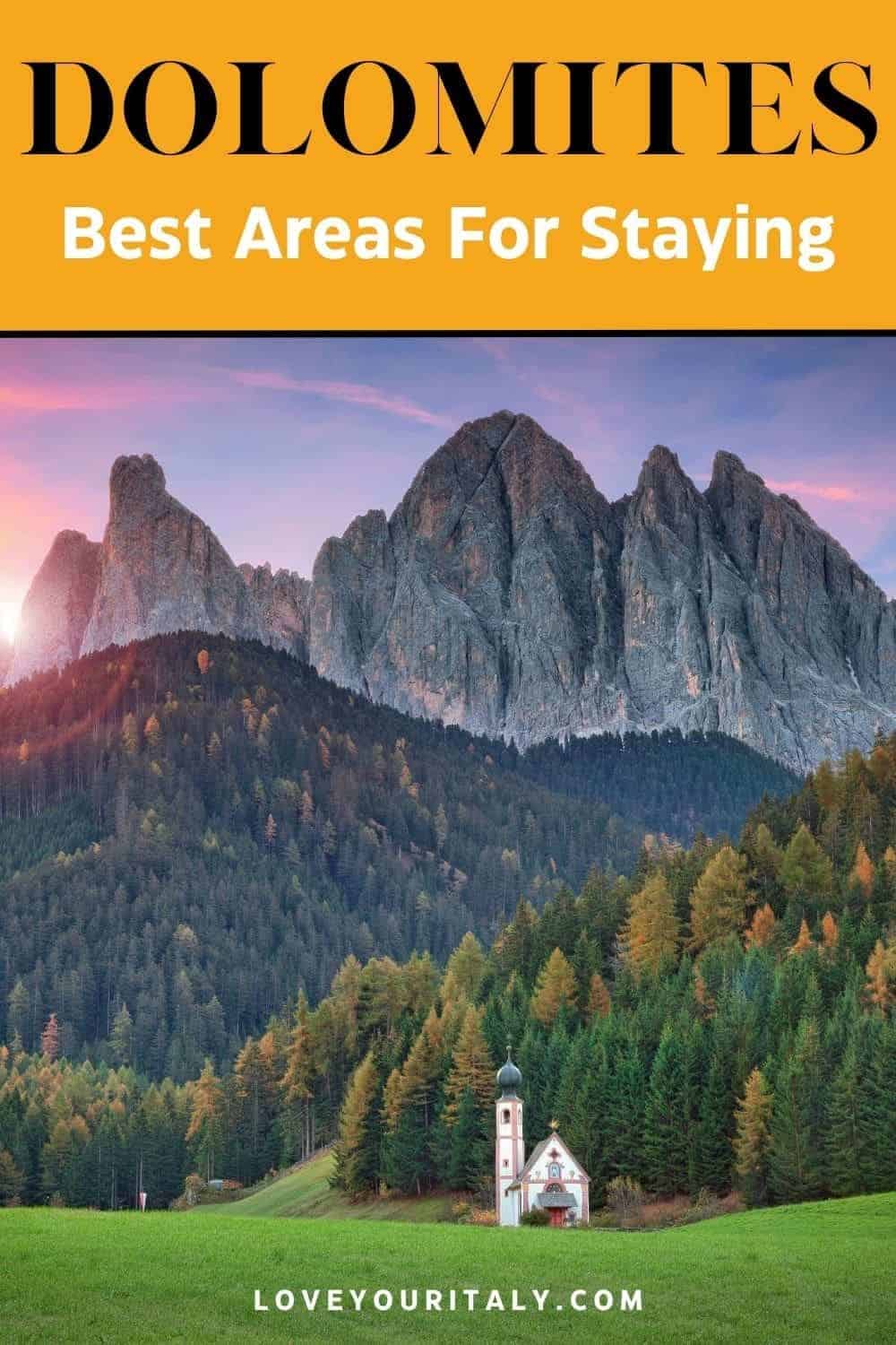 Where to stay in the Dolomites | Looking for the best area in the Dolomites for summer? Or for hiking? Or maybe for skiing or where to stay with kids? I've got you covered! | Dolomites Italy where to stay | best areas in the Dolomites | Dolomites hotels