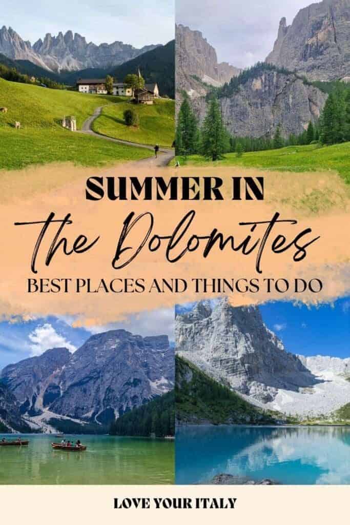 Dolomites in Summer | Are you looking for the best places to visit in the Dolomites in Summer? I've got the summer locations and activities here! | Dolomites italy photography summer | dolomites summer italy