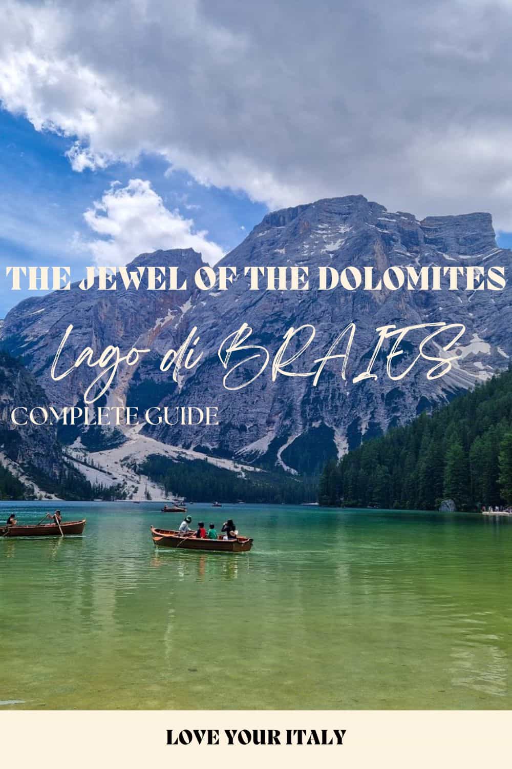 Discover Lake Braies: The Gem of the Dolomites | Nestled between the breathtaking backdrop of towering limestone peaks, Lake Braies is truly the jewel of the Dolomites. This pristine alpine lake offers a picturesque escape, captivating visitors with its crystal-clear waters and serene beauty. Discover what makes this enchanting destination one of the most sought-after places to visit in Italy.