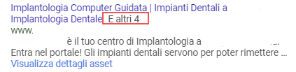 caso studio promuovere un dentista su Google annuncio
