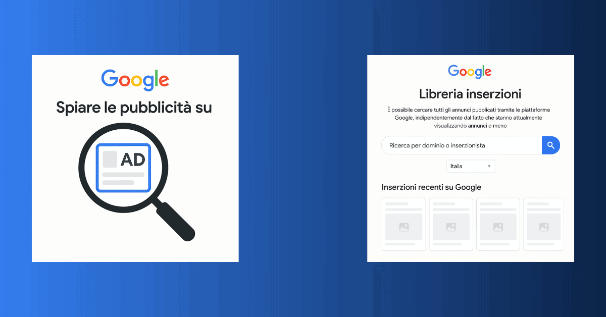 libreria trasparenza annunci google guida completa
