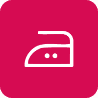 Bügeln mittlere Temperatur