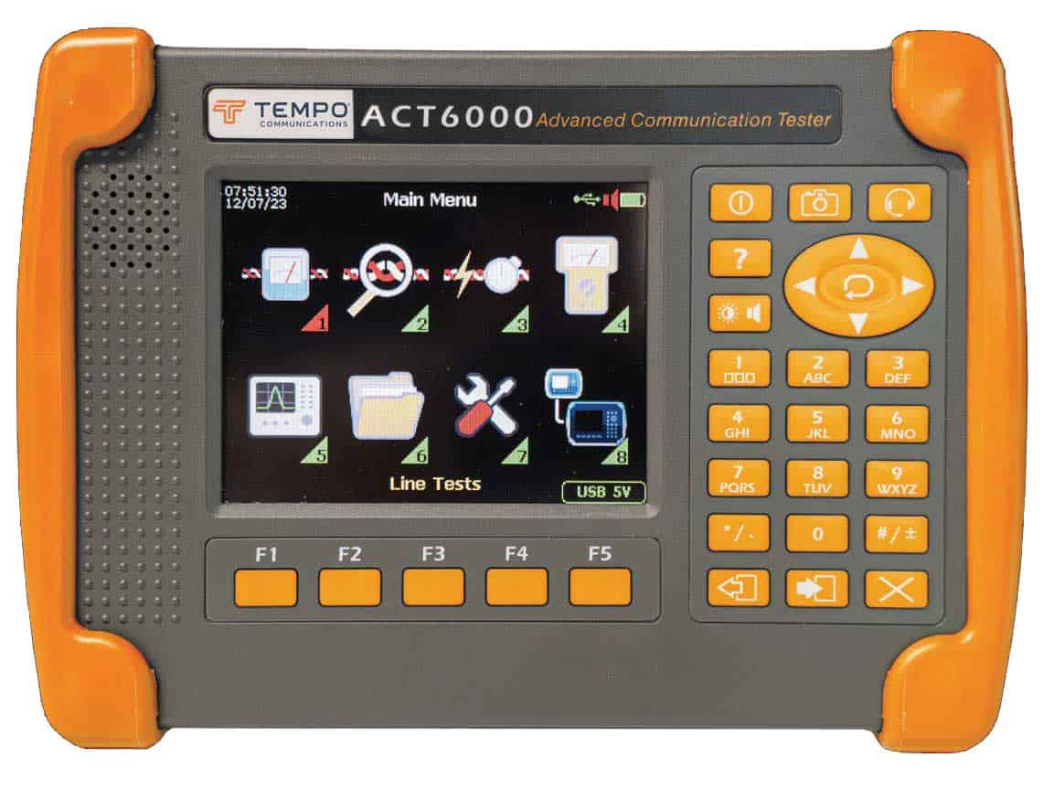 Tempo ACT6000 Handheld-Tester Freisteller