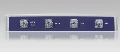 VeEX RXT-4100 OTDR-Modul auf RXT-1200 Mainframe
