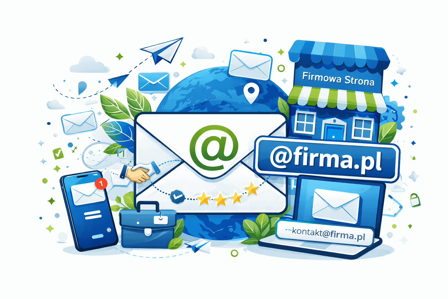 Poczta email dla firm we wlasnej domenie