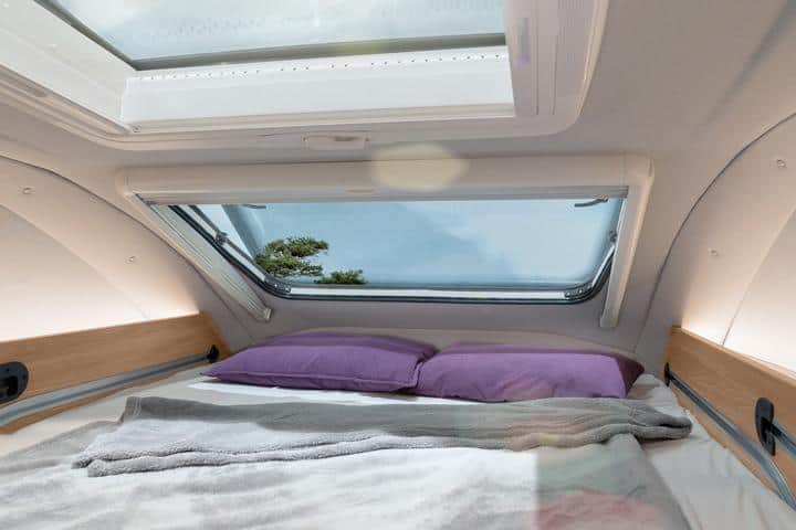 Knaus Boxstar 600 Street XL 207 x 130 cm Hubbett Bug