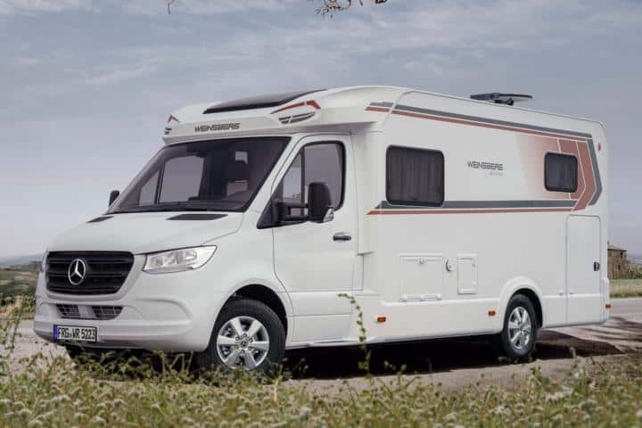 Weinsberg CaraCompact Edition Pepper auf Mercedes-Benz 2023 gebraucht kaufen in Berlin – Außenansicht – MC-0033