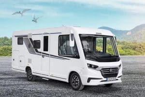 Kompakter Wohnmobil-Bus für Camping und Reisen in Deutschland.