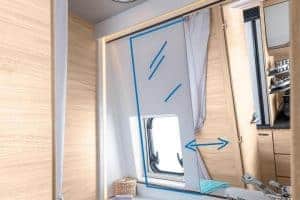 Gepäckklappe im Wohnmobil, Moon Camper, wohnmobil Zubehör.