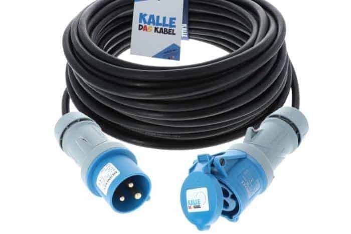 Hochspannungs-Schadstoffkabel für Camper und Wohnmobile.