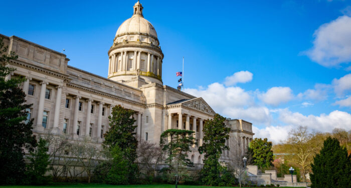 Front facade of Kentucky State Capitol Building