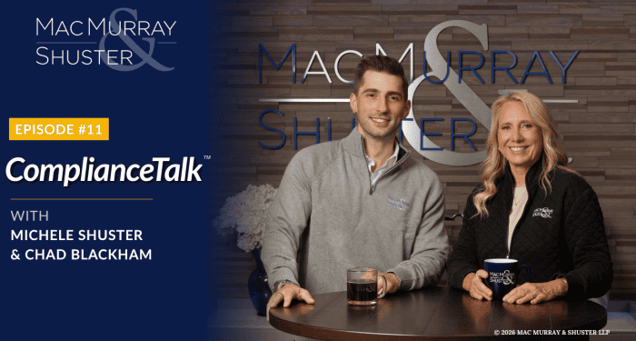 ComplianceTalk Episode 11 thumbnail: TCPA text message circuit split, Robocall Mitigation Database, and children's privacy legislation