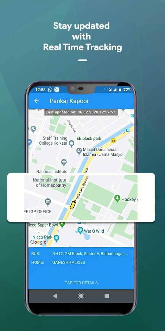 Real Time Tracking