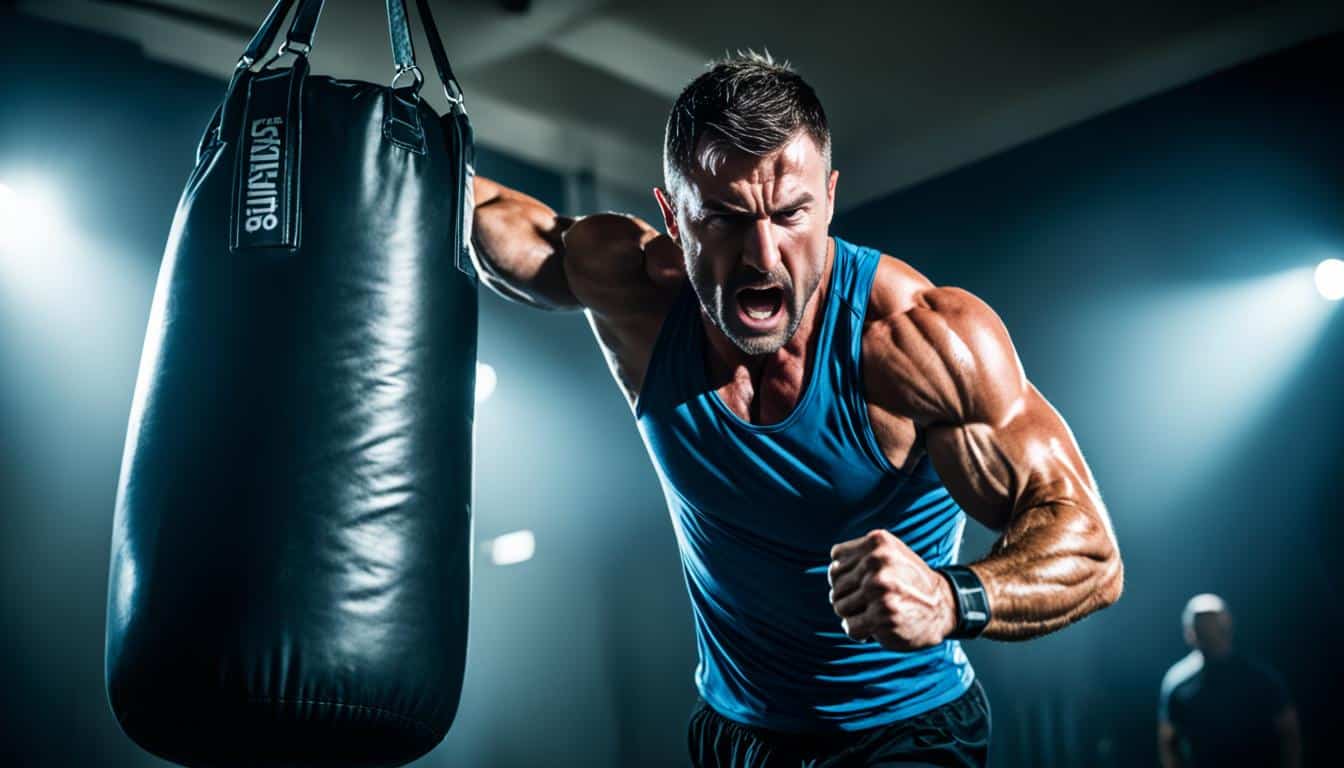 kickboxing stress on management