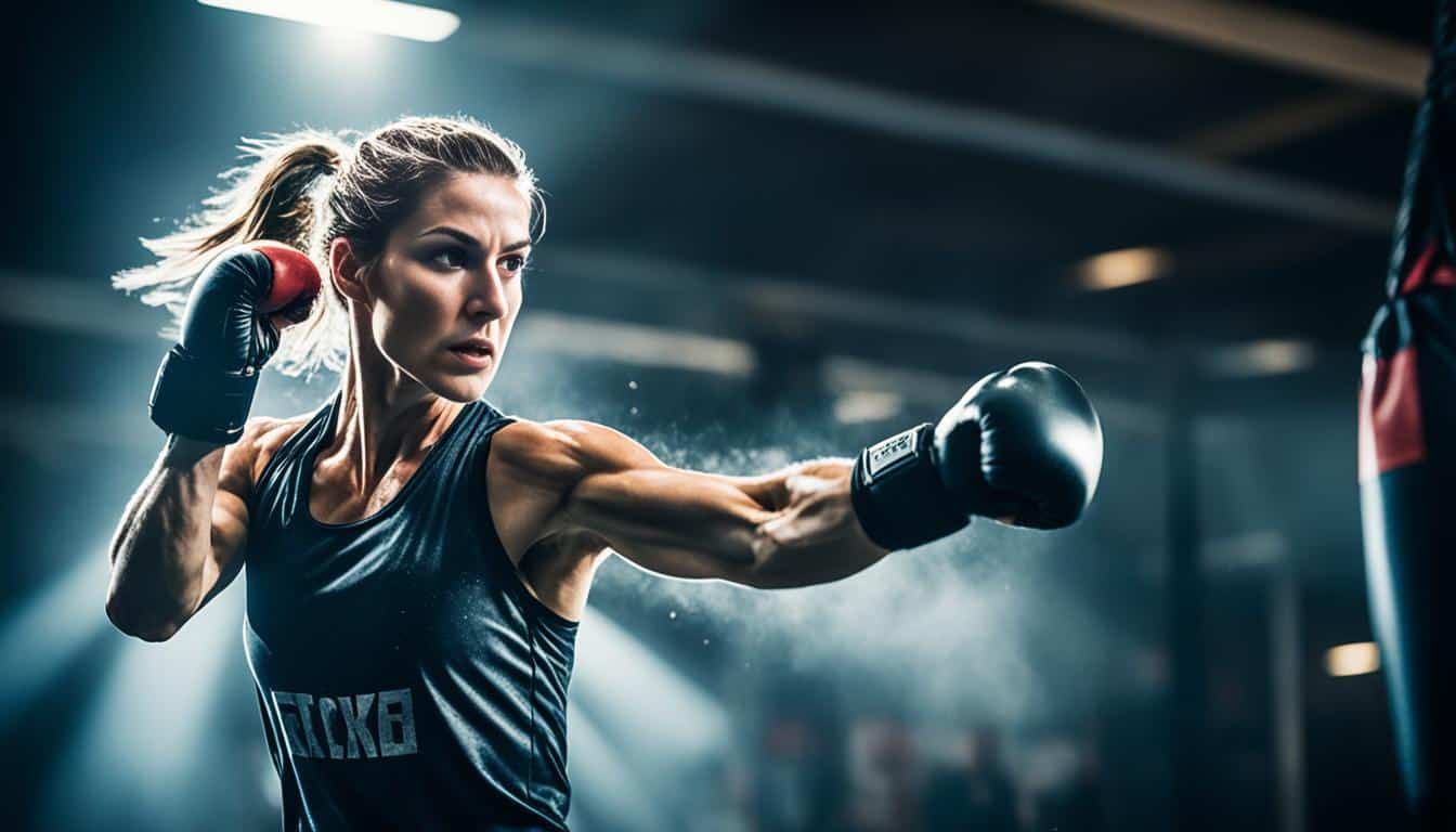 kickboxing to relieve Uneasiness