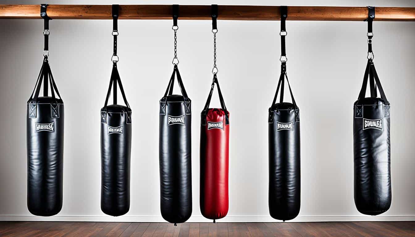 punching bag types