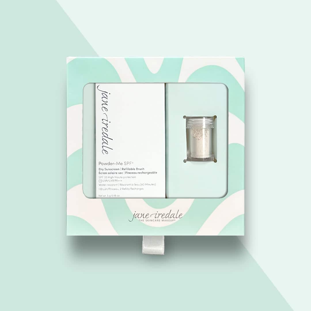 Jane Iredale SPF30 防曬粉掃增量禮盒 - Image 2