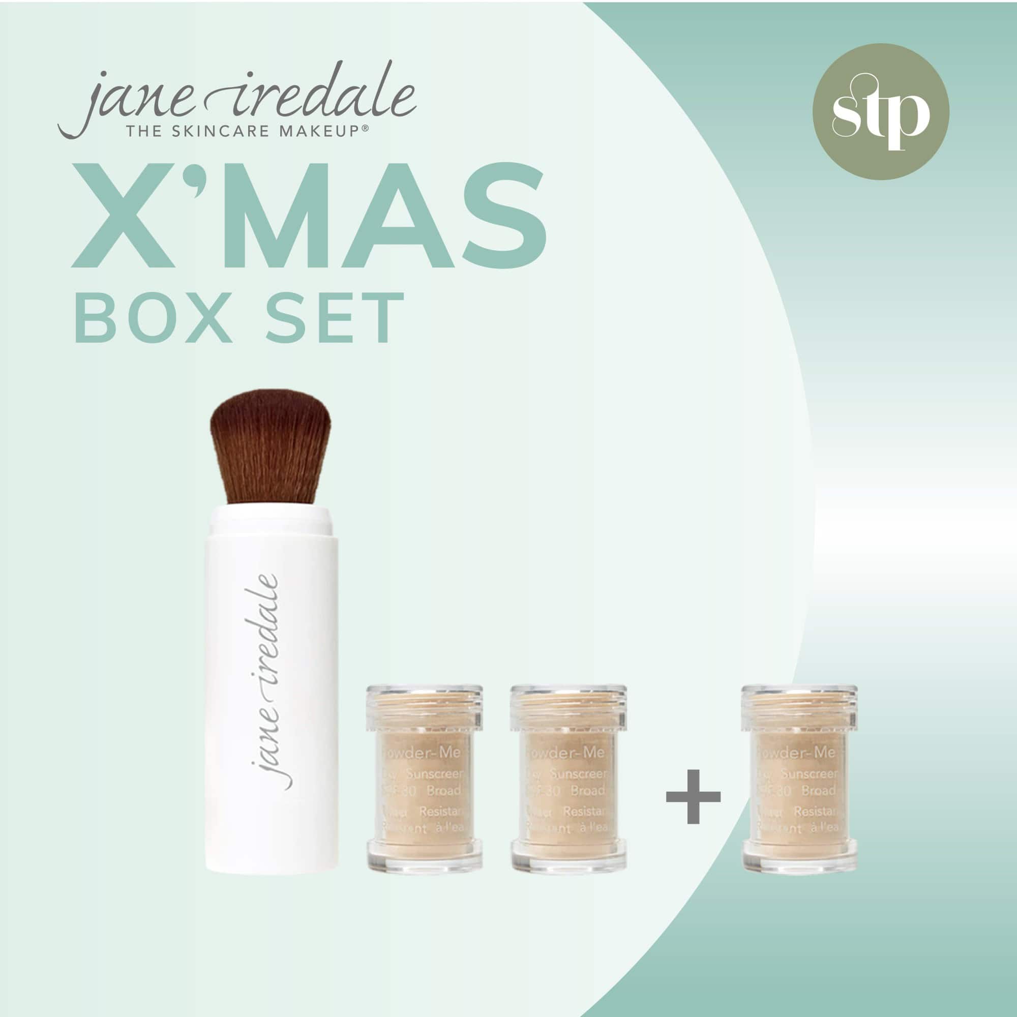 Jane Iredale SPF30 防曬粉掃增量禮盒