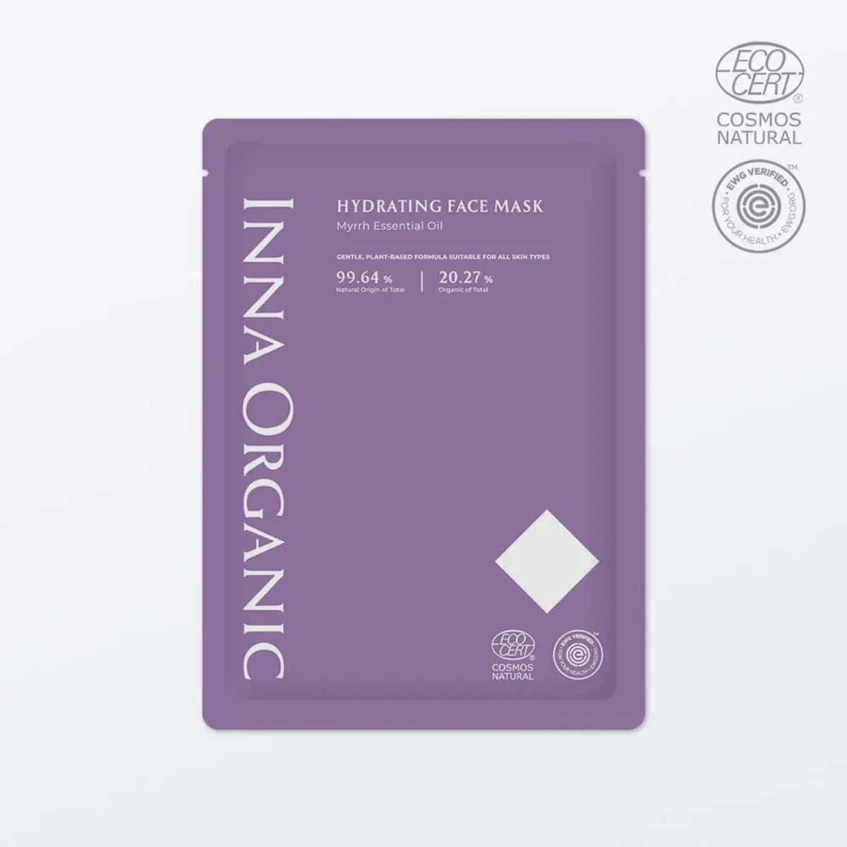 Inna Organic 童顏有機 沒藥水潤精油面膜 (新版)