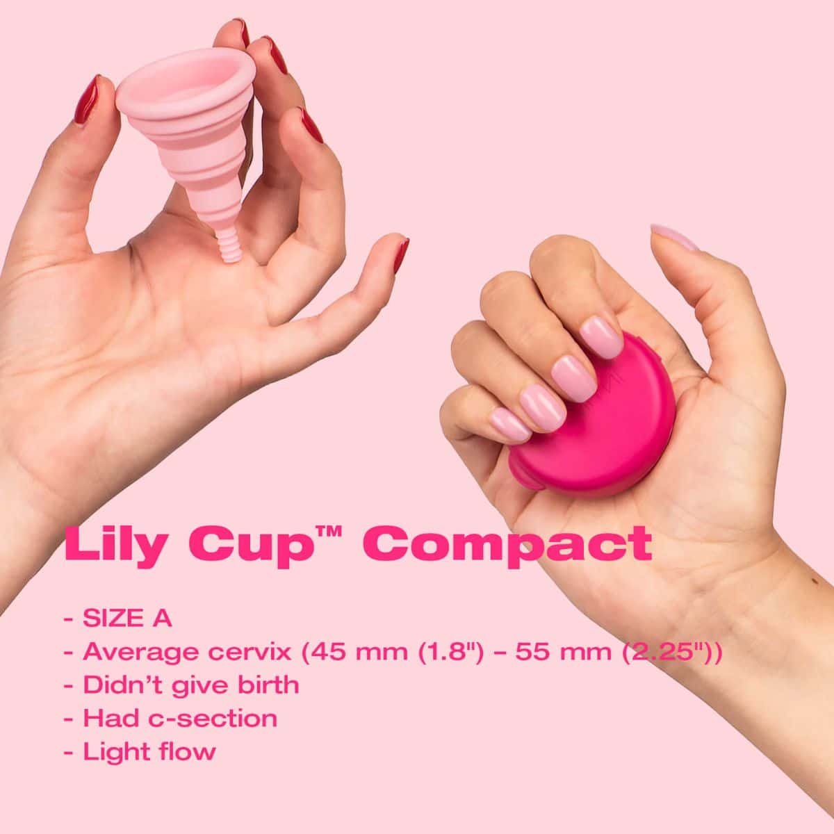 Intimina Lily Cup 月經杯 Compact 便攜裝 Size A - Image 5
