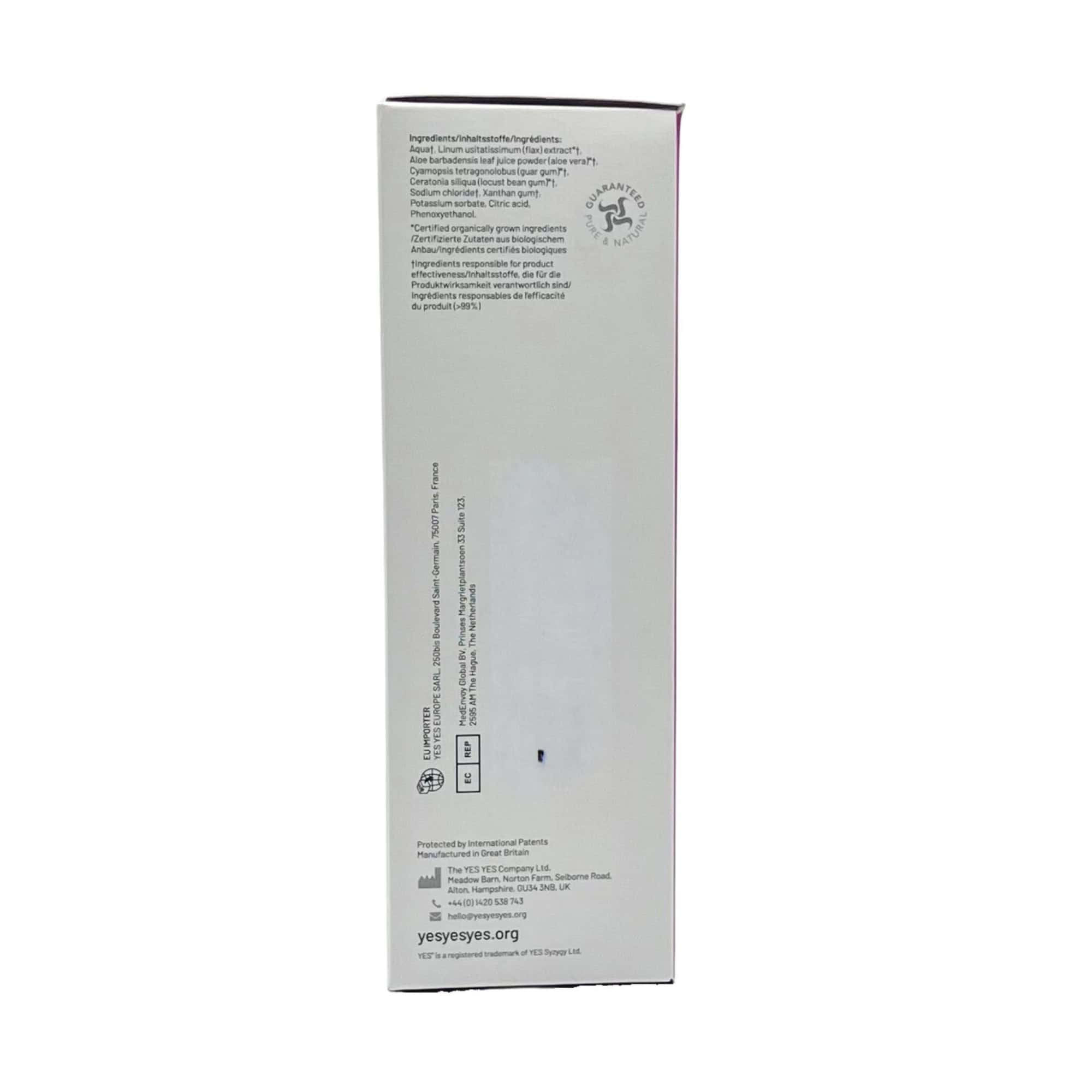 YES VM 有機防過敏陰道保濕凝露 100ml - Image 7