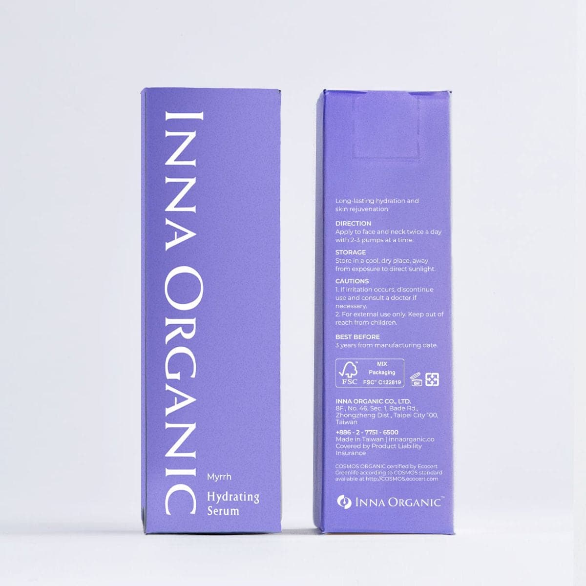 Inna Organic 童顏有機 沒藥水潤保濕精華 - Image 7