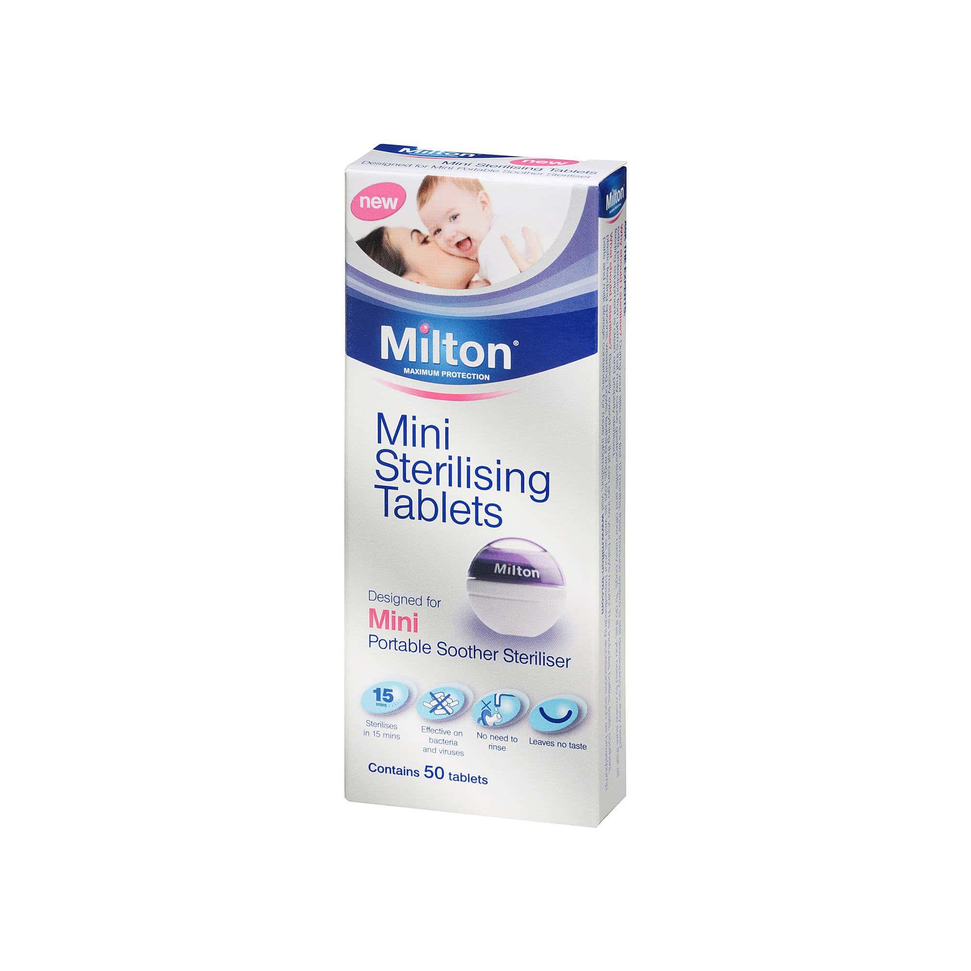 Milton 米爾頓迷你消毒丸 50粒