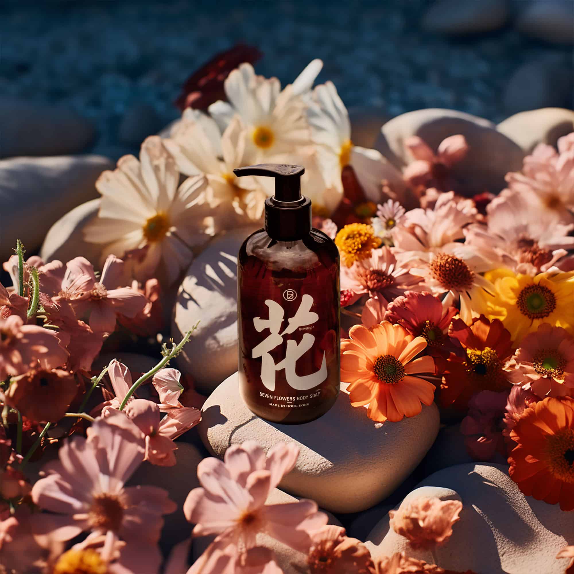Bathe to Basics 七色花沐浴露 Seven Flower Body Soap - Image 2